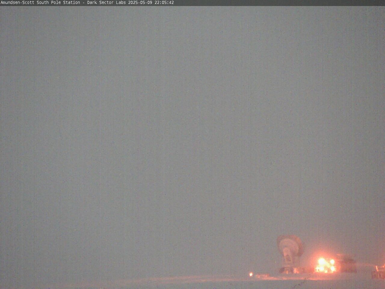 South Pole Station - South Pole Radio Telescopes Webcam