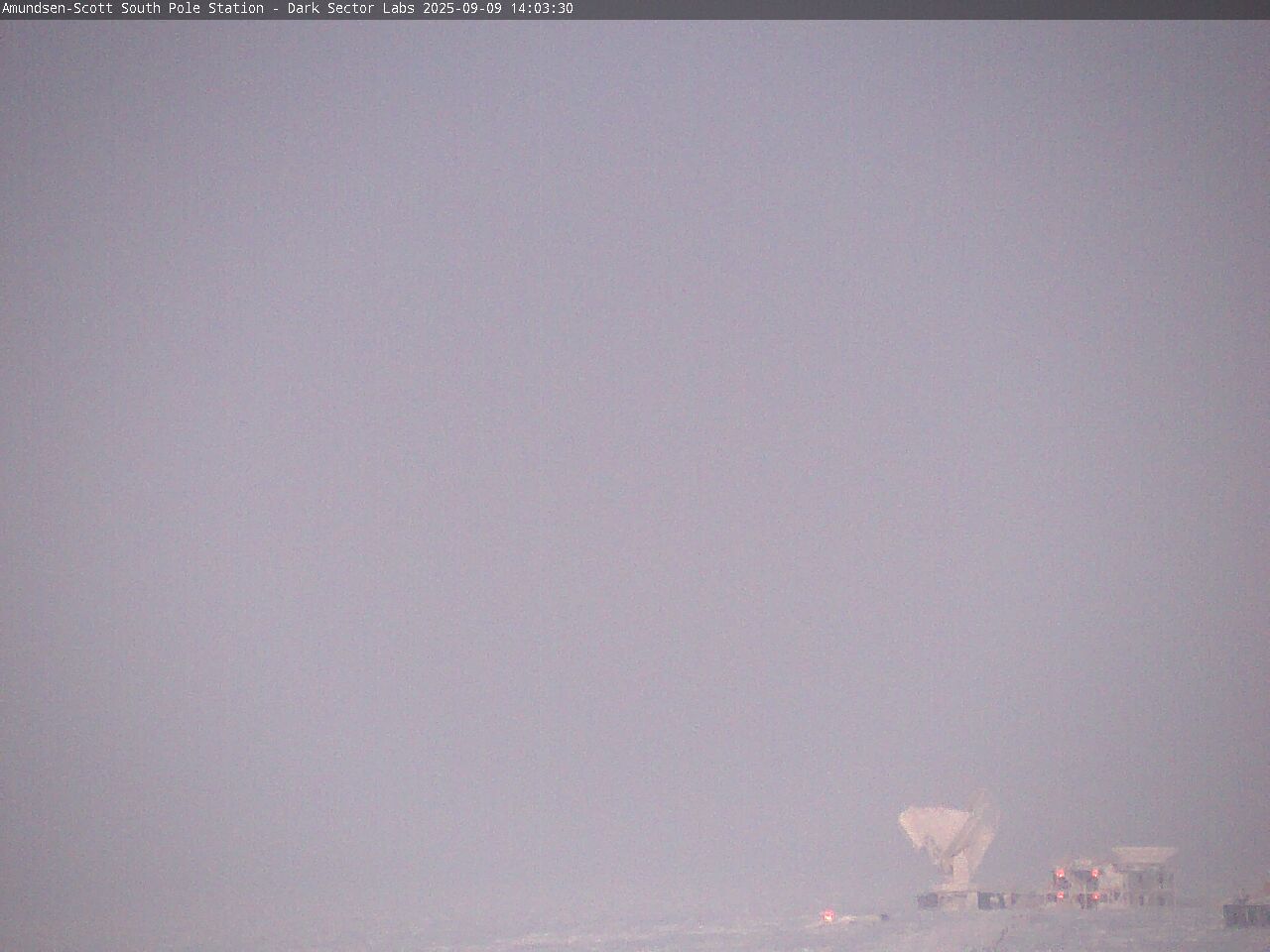 South Pole Station - South Pole Radio Telescopes Webcam