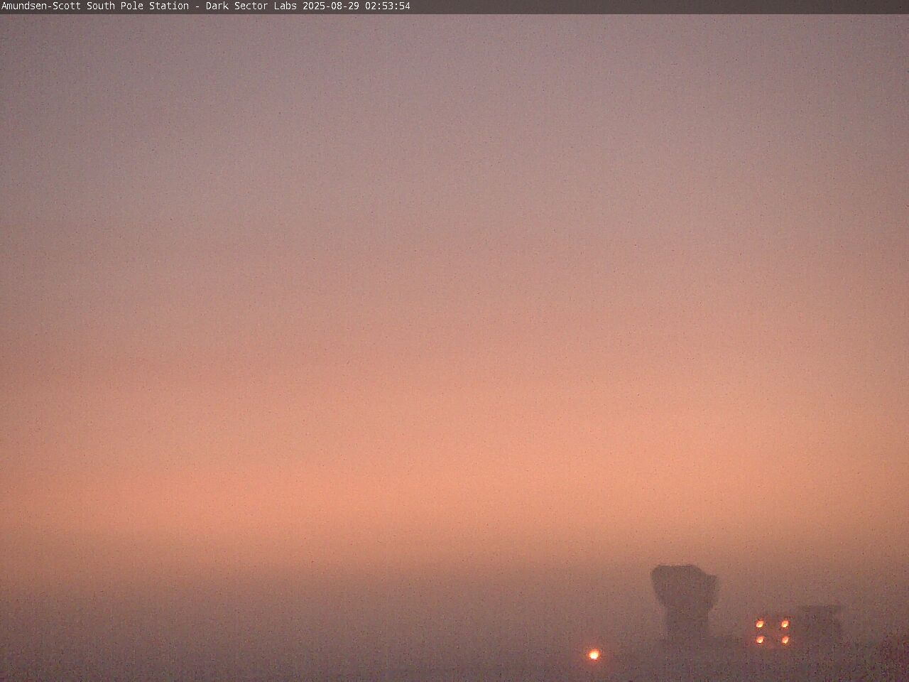 South Pole Station - South Pole Radio Telescopes Webcam