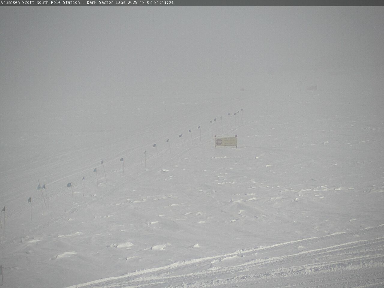 South Pole Station - South Pole Radio Telescopes Webcam