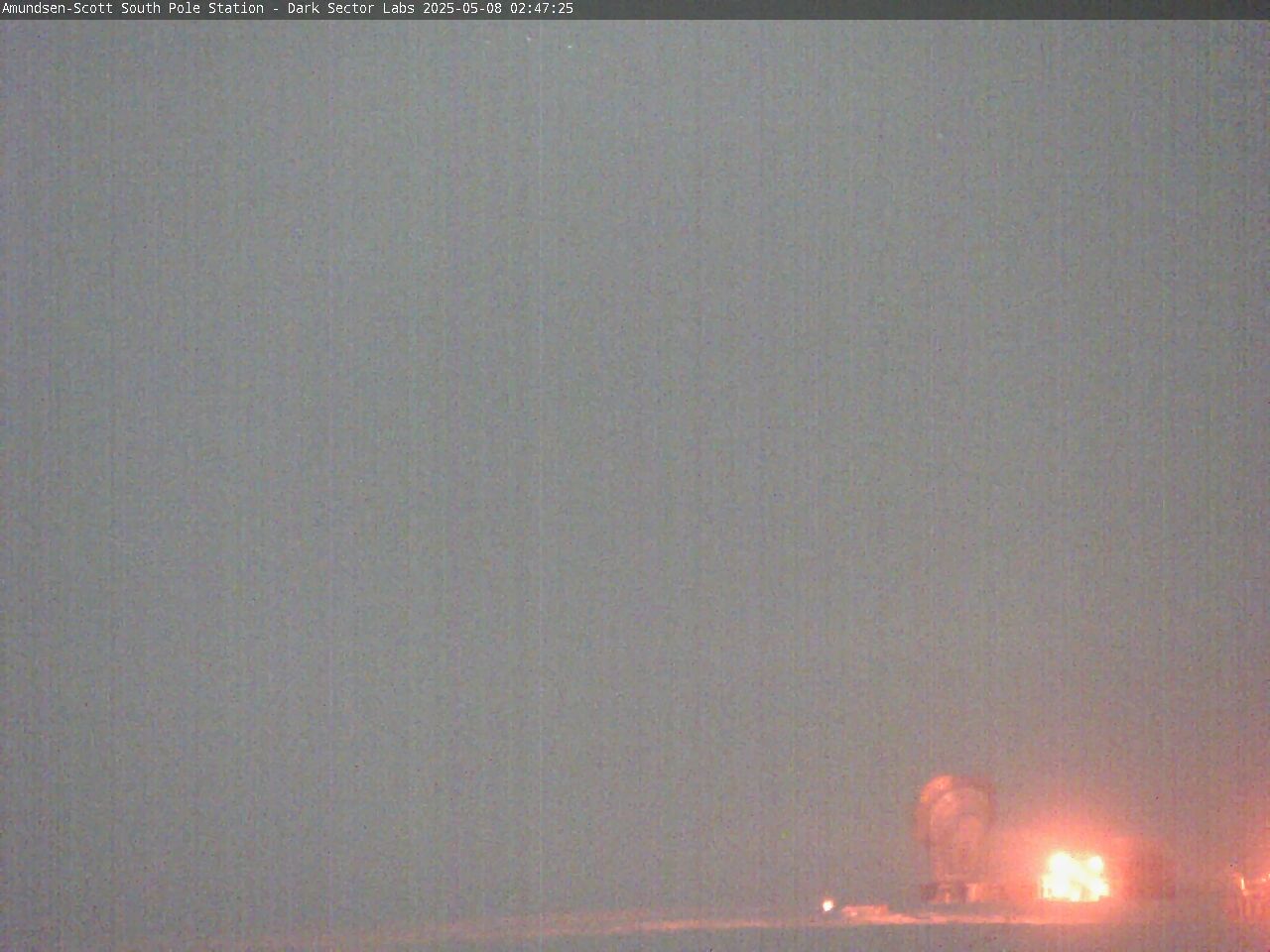 South Pole Station - South Pole Radio Telescopes Webcam