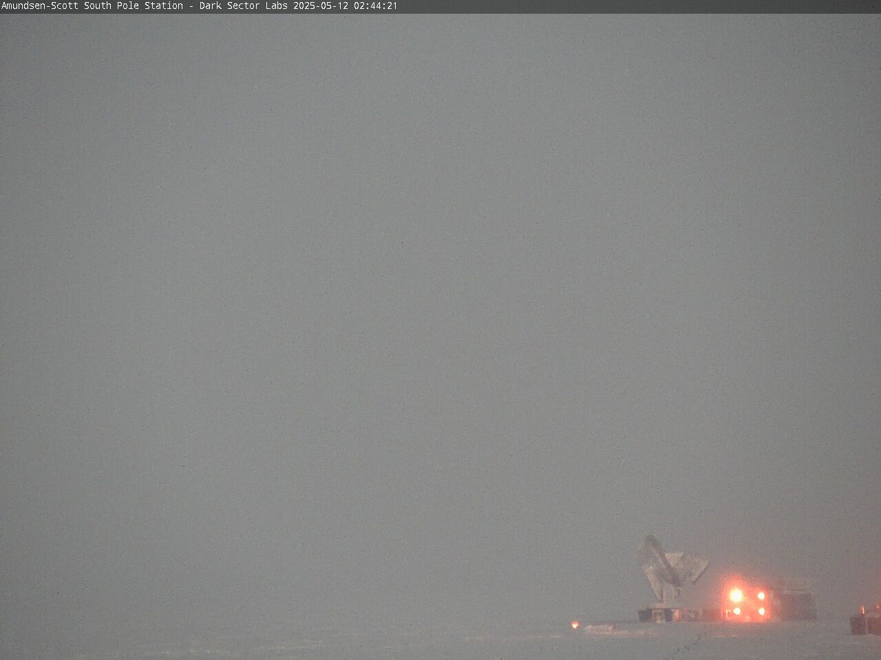 South Pole Station - South Pole Radio Telescopes Webcam
