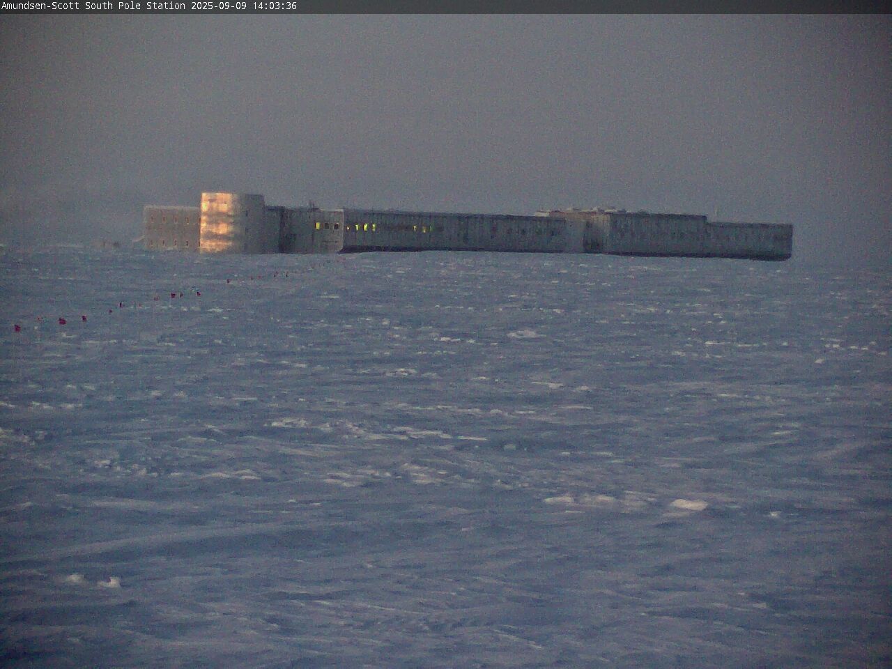 South Pole Station - Amundsen-Scott South Pole Station Webcam