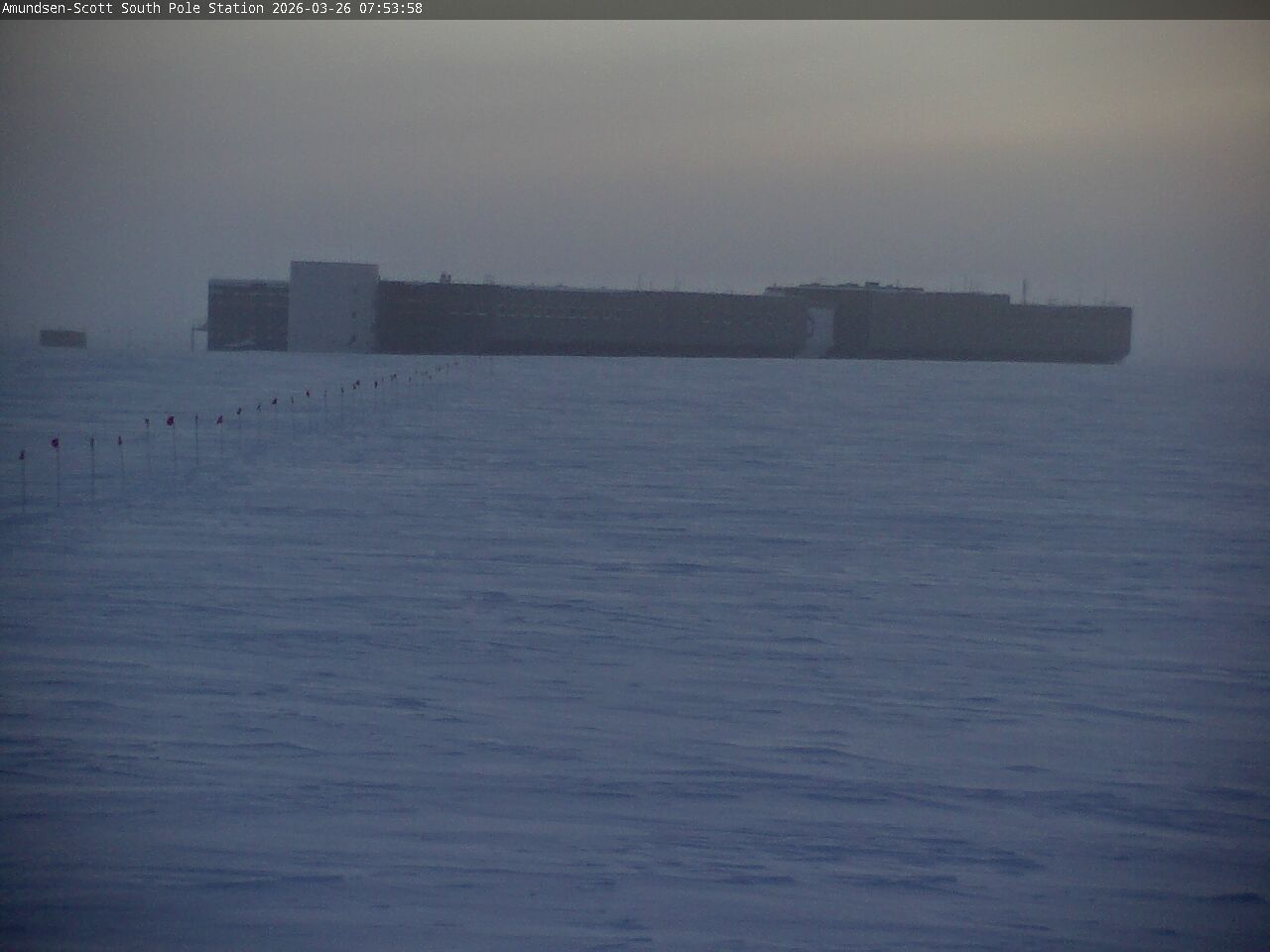 South Pole Station - Amundsen-Scott South Pole Station Webcam